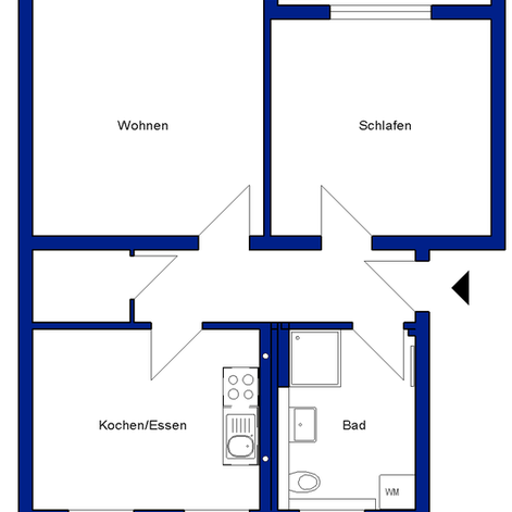 Moderne Wohnung mit viel Platz - Foto 1