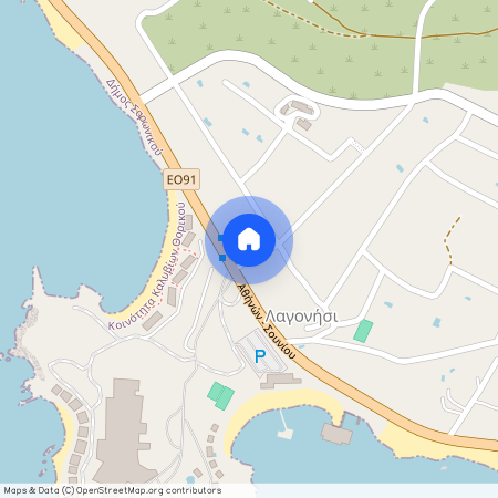 Καλύβια Θορικού (Λαγονήσι (Παραλία))