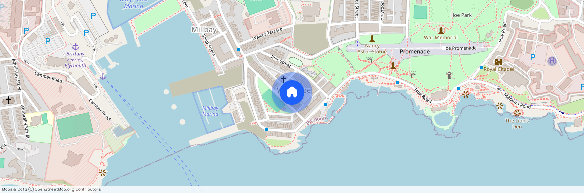 Northumberland Terrace, Plymouth, PL1