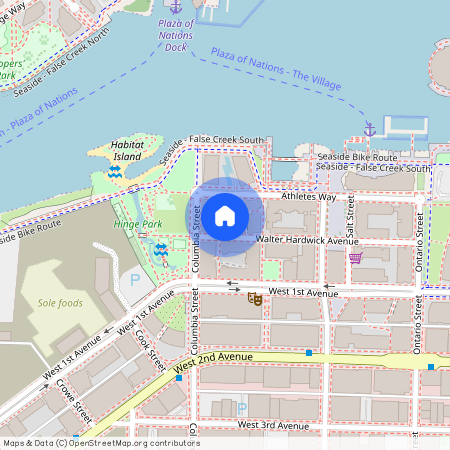 1616 Columbia Street, Unit #1004, V5Y 0B7, Vancouver West Side