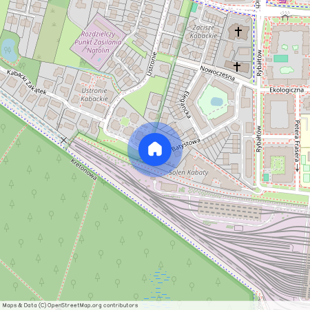 ul. Batystowa, Kabaty, Ursynów, Warszawa, mazowieckie