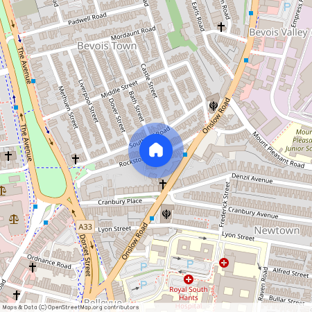 |Ref: R169527|, Rockstone Lane, Southampton, SO14 6JA