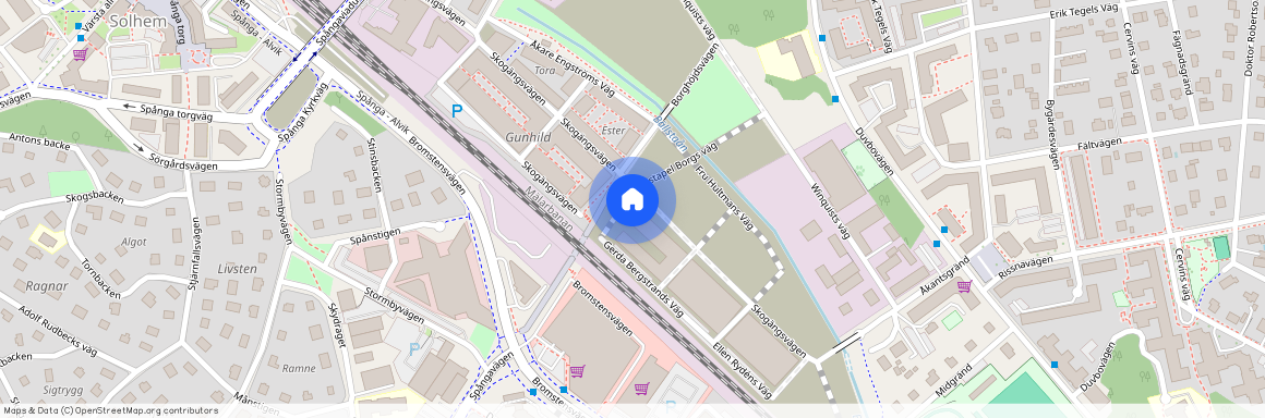 Skogängsvägen 27, Bromsten