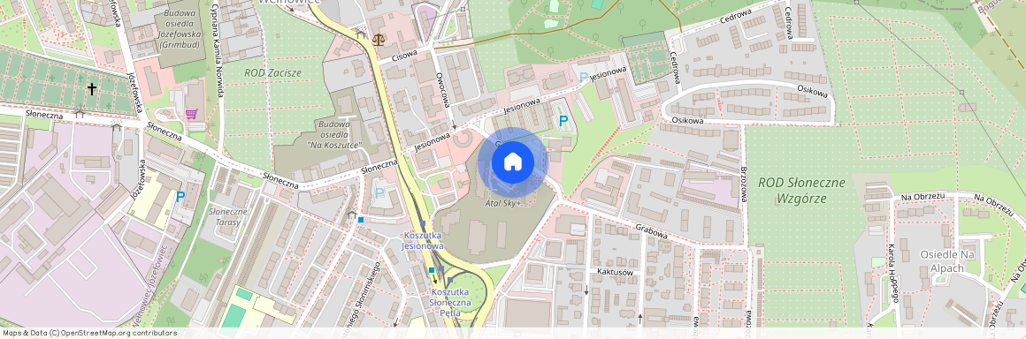 al. Wojciecha Korfantego, Koszutka, Katowice, śląskie