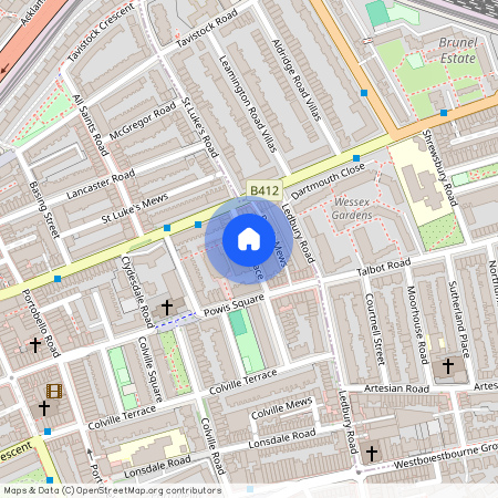 POWIS TERRACE, NOTTINHILL GATE, LONDON W11