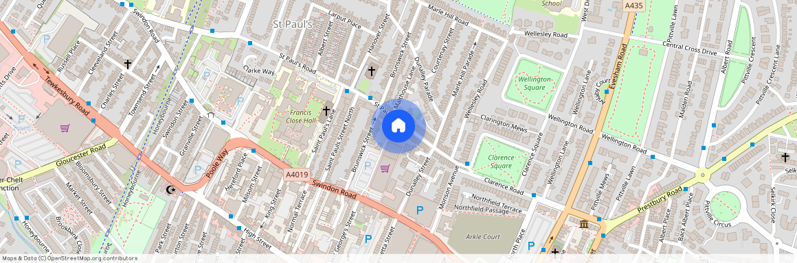 Saint Paul's Parade, Cheltenham GL50