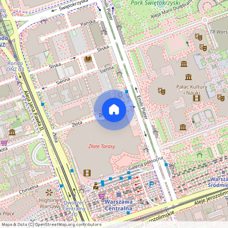 ul. Złota, Śródmieście Północne, Śródmieście, Warszawa, mazowieckie