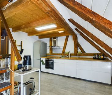 Möblierte 2-Zimmer-Dachgeschosswohnung am See in Steckborn - Photo 6