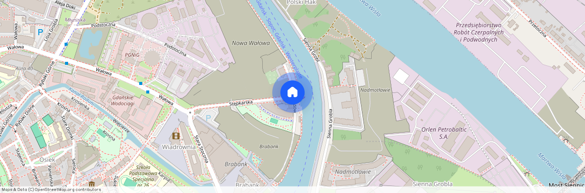 ul. Stępkarska, Śródmieście, Gdańsk, pomorskie