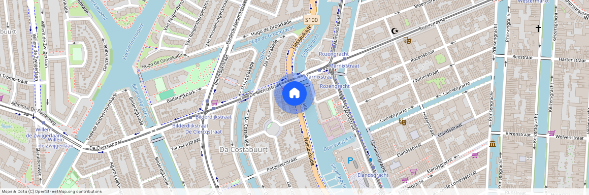 Da Costabuurt, 1053 LK, Nassaukade, Amsterdam