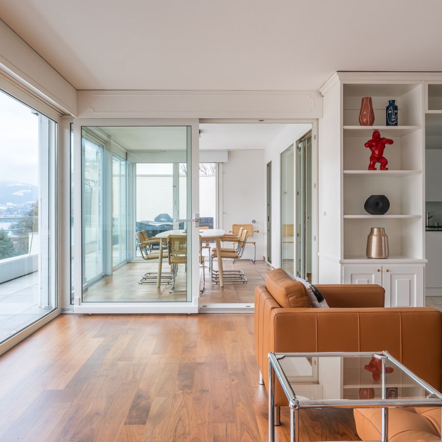 Skyloft Penthouse Wohnen über Luzern mit See- und Bergblick - Photo 1