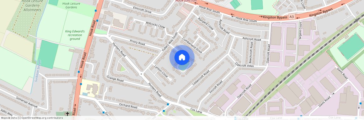 Glen Road, Chessington, KT9