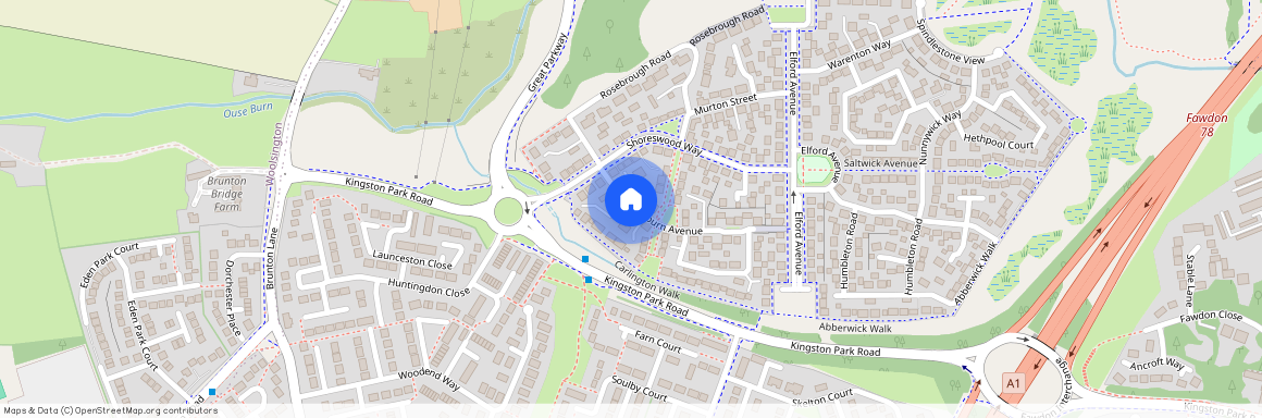 Hepburn Avenue, Newcastle upon Tyne, Tyne and Wear, NE13