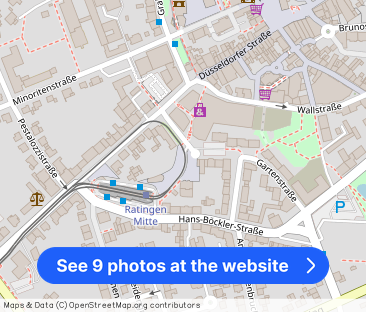 1-Zi.-Wohnung mit Wohnküche, Terrasse/Garten in Rtg-Mitte! - Photo 1