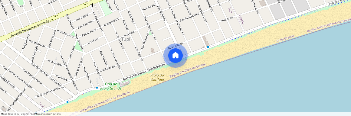 Avenida Presidente Castelo Branco - de 5282 a 5902 - lado par, Tupi, Praia Grande, SP, 11703650
