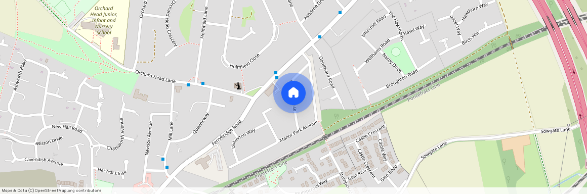 Dulverton Rise, Pontefract, West Yorkshire, WF8