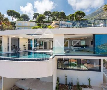 Èze - Propriété contemporaine avec vue mer - Photo 5
