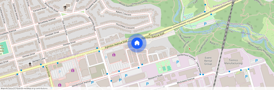 202 80 Aerodrome Crescent, Leaside, Toronto, M4G 4J1