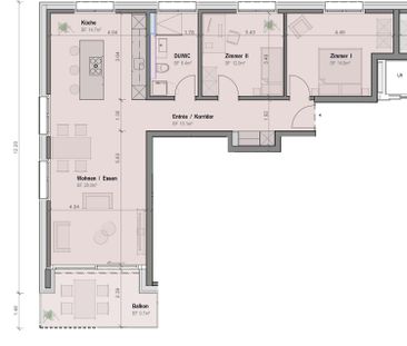 3.5 Zimmer, 85 m², EG - Photo 3