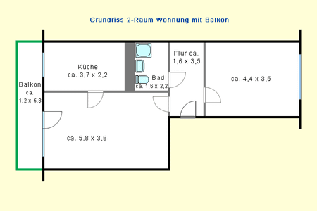 1. OG mit Dusche und Südbalkon - Photo 5