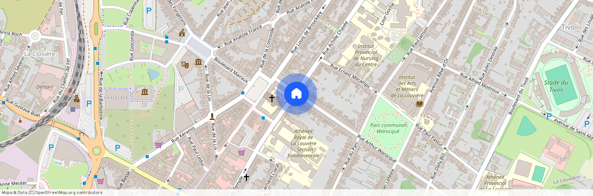 Rue Arthur Warocqué, 47 / 2, 7100, Haine-Saint-Paul