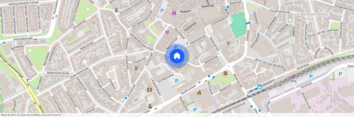 Centrum-Zuid, 5341 KR, Boterstraat, Oss
