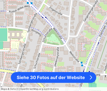 Schöne und ruhig gelegene 3-Zimmer-Wohnung mit 2 Balkonen in Münche... - Foto 1