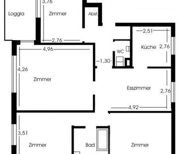 Ihr neues Zuhause in Klein Pampau! Schicke renovierte 4,0-Zimmer-Wohnung mit Balkon! - Photo 2