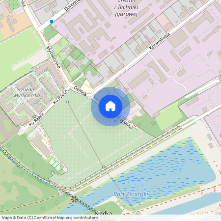 ul. Delfina, Żerań, Białołęka, Warszawa, mazowieckie