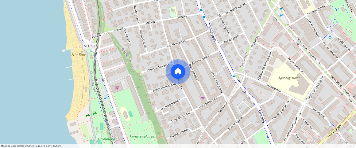 Tågaborg N, Helsingborg, Skåne, Karl X Gustavs gata 48