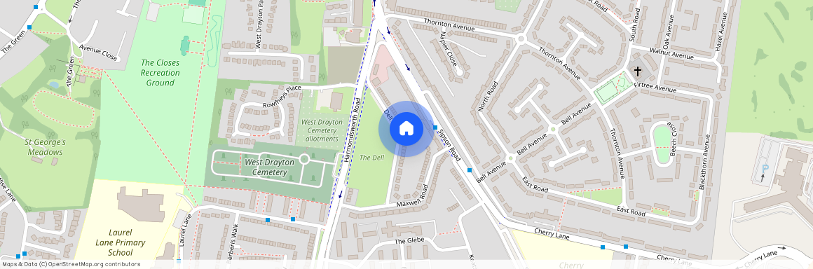 Dell Road, West Drayton UB7