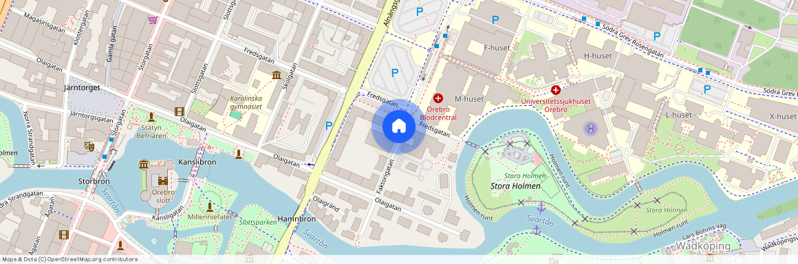 Faktorigatan 13, 703 62, ÖREBRO, Sverige