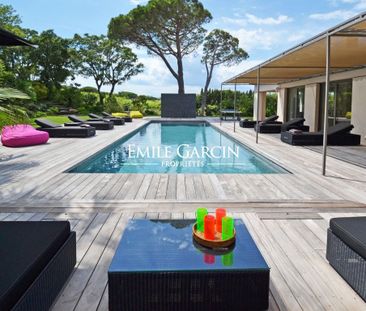 Villa contemporaine à la location - Saint-Tropez - Quartier des Salins - Photo 2