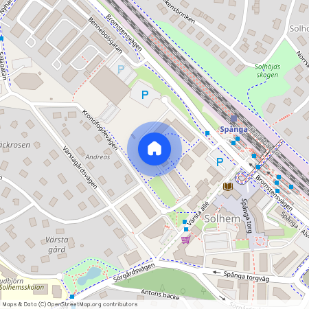 Solhem, Stockholm, Spånga Stationsväg 71