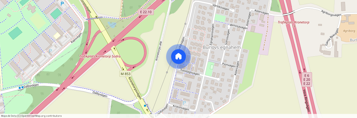 Kaprifolvägen, Arlöv