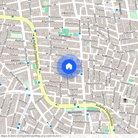 Πελοποννήσου 1-7, 131 22, Ίλιον (131 22), Πολυτέκνων (Ίλιον)