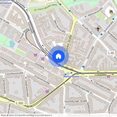 40547 Düsseldorf–Oberkassel