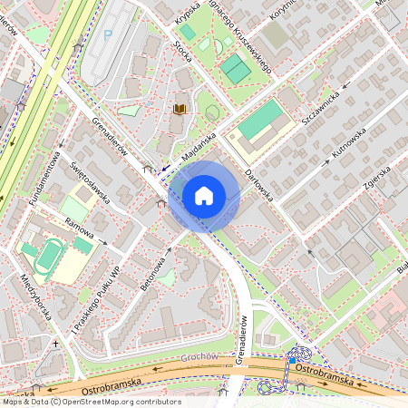 Grenadierów 10A, Warszawa, Praga-Południe