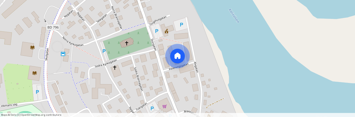 Overkalix, Föreningsgatan 3, lgh 1001, en halvtrappa upp.