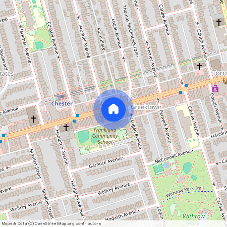 455 B Danforth Avenue nd Flr, Toronto