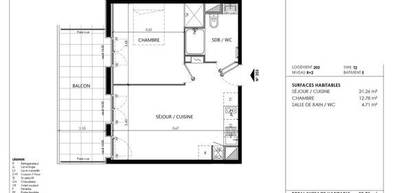 Location Appartement 2 pièces 38m² TOULOUSE 31400 - Photo 2