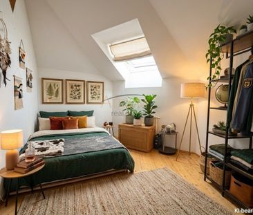 Helle drei Zimmer - Dachgeschosswohnung mit Charme & Weitblick in W... - Foto 3