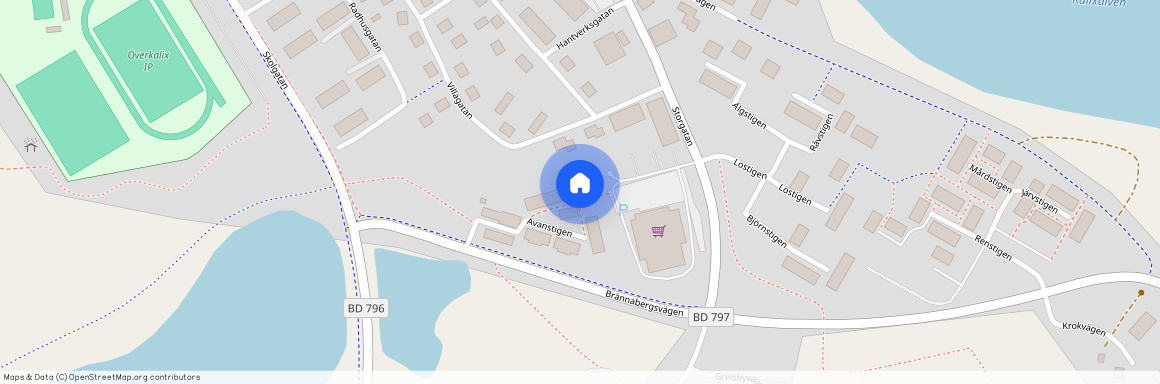 Overkalix, Avanstigen 5, lgh 1001, markplan