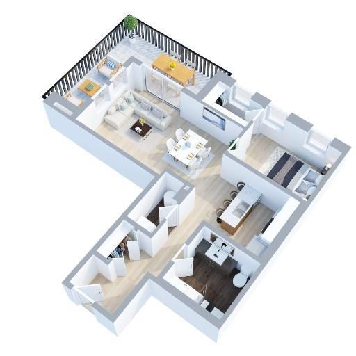1 CH - 1 SDB - Gatineau - $1,900 /mo - Photo 1