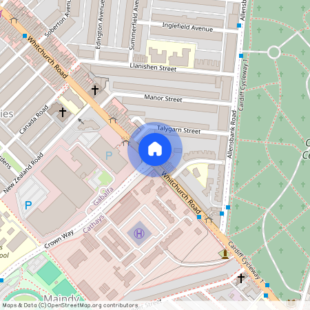 CF1, Caerdydd