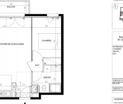 Appartement 2 pièces 44 m² - Photo 4