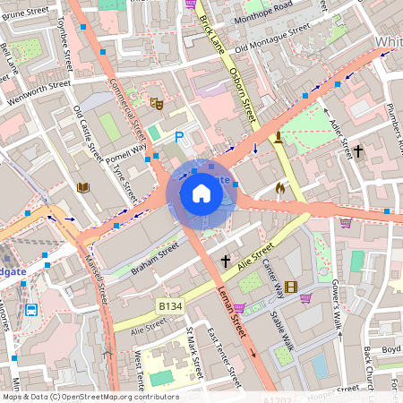 New Drum Street, Aldgate, London, E1