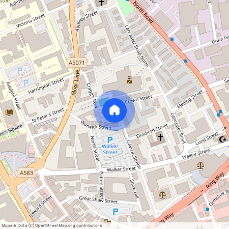 Russell Court, Preston, PR1