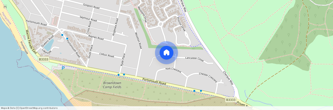 Warwick Close, Lee-on-the-Solent, Hampshire, PO13