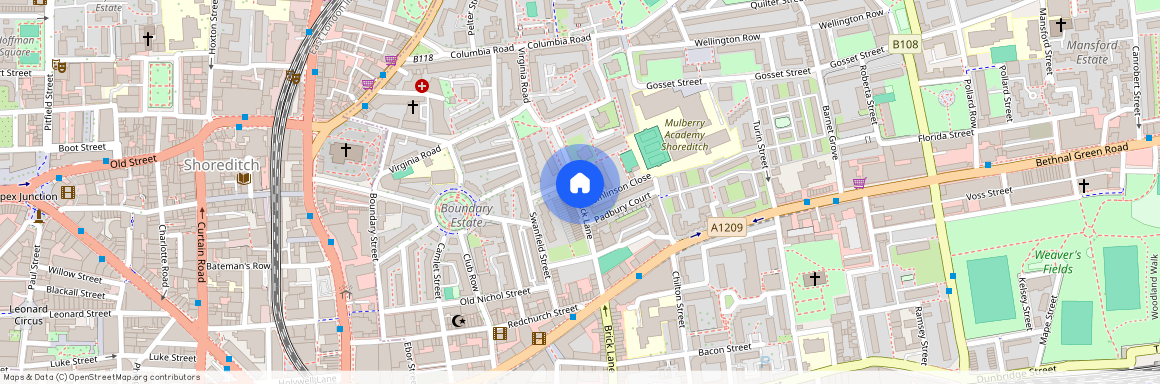 Tomlinson Close, Tomlinson Close, E2